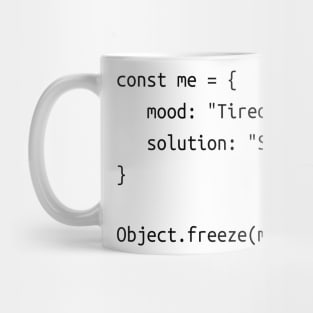 Tired Javascript Mug